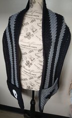 Wednesday Vibes Pocket Scarf