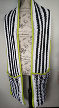 Beetlejuice Vibes Pocket Scarf