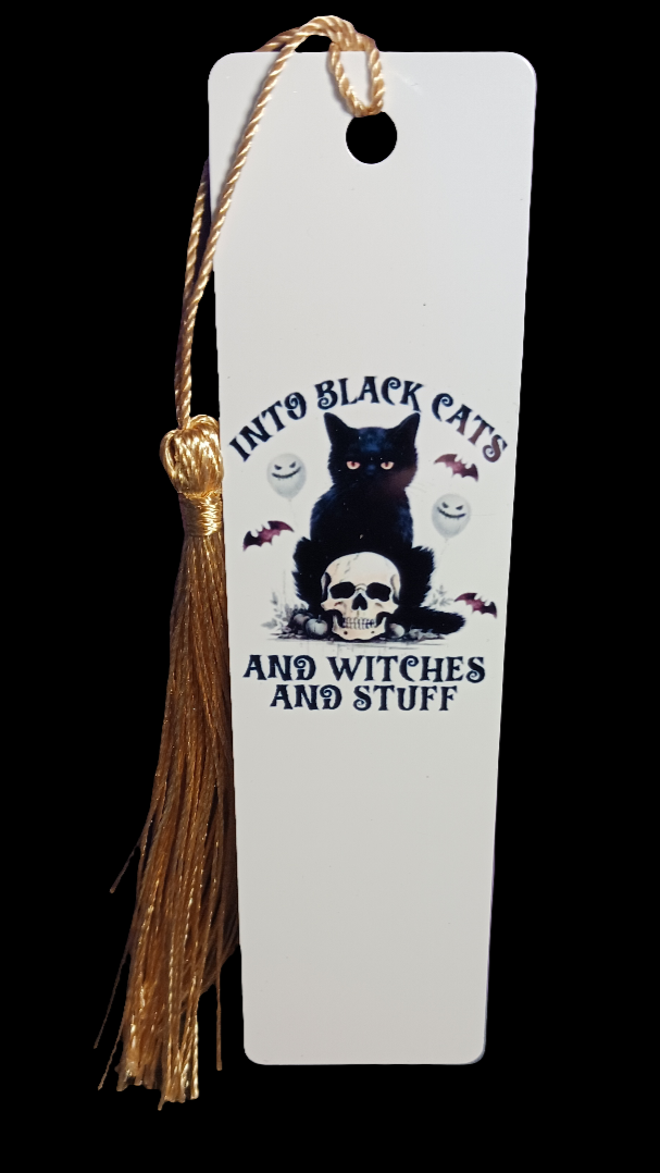 Black Cats and Witches Stuff Bookmark