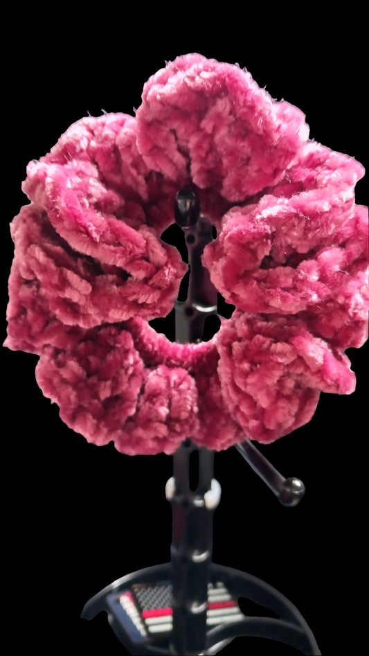 Pomegranate Velvet Scrunchie