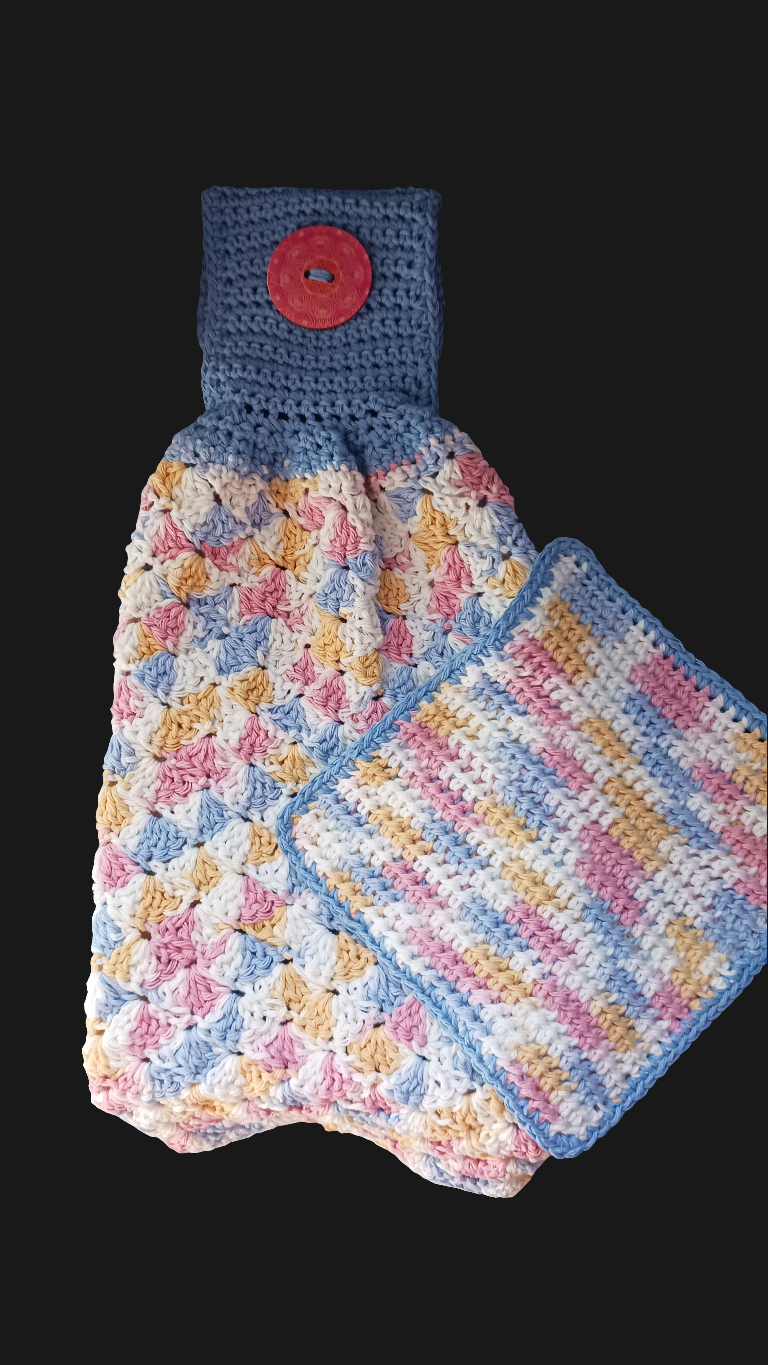 Kitchen Towel Hot Pad Set