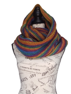 Multicolored Infinity Cowl