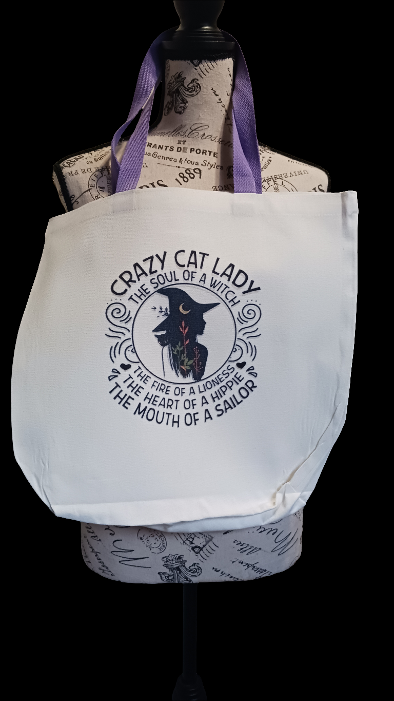 Crazy Cat Lady Tote Bag