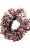 Mushroom Velvet Scrunchie