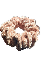Mushroom Velvet Scrunchie