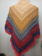 Falling Embers Shawl