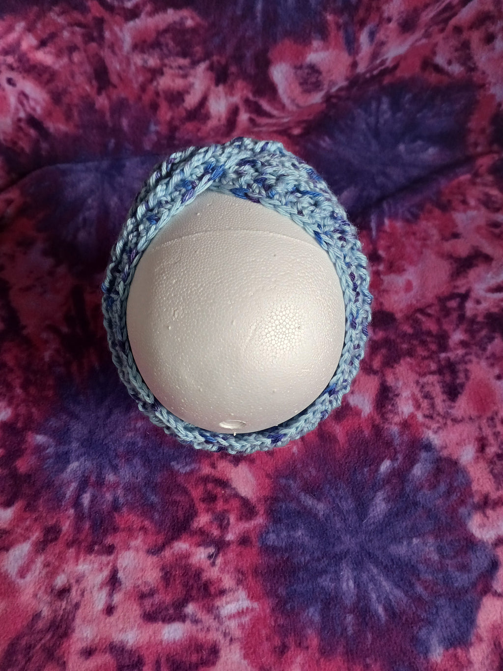 Blue Twist Ear Warmer