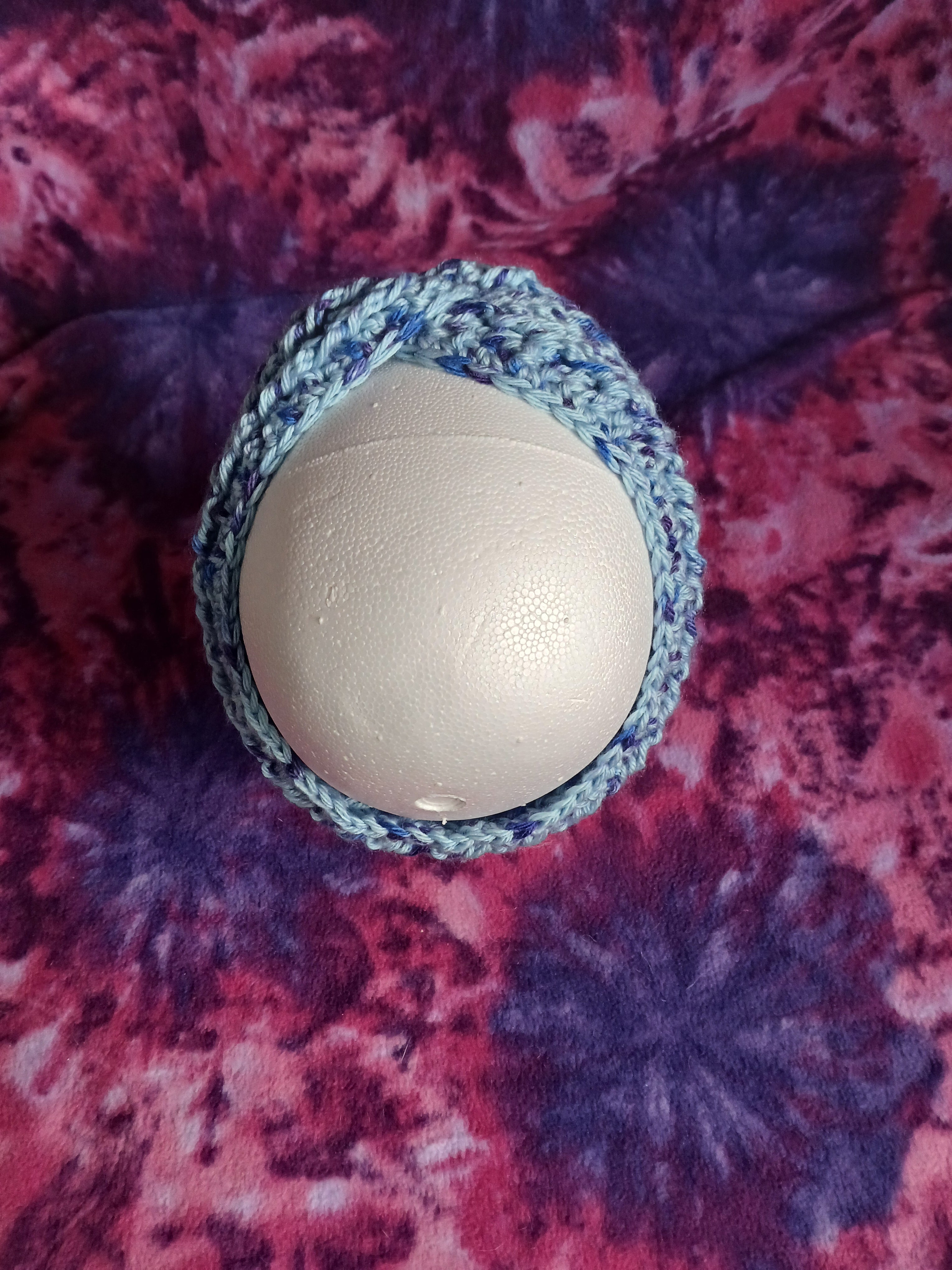 Blue Twist Ear Warmer