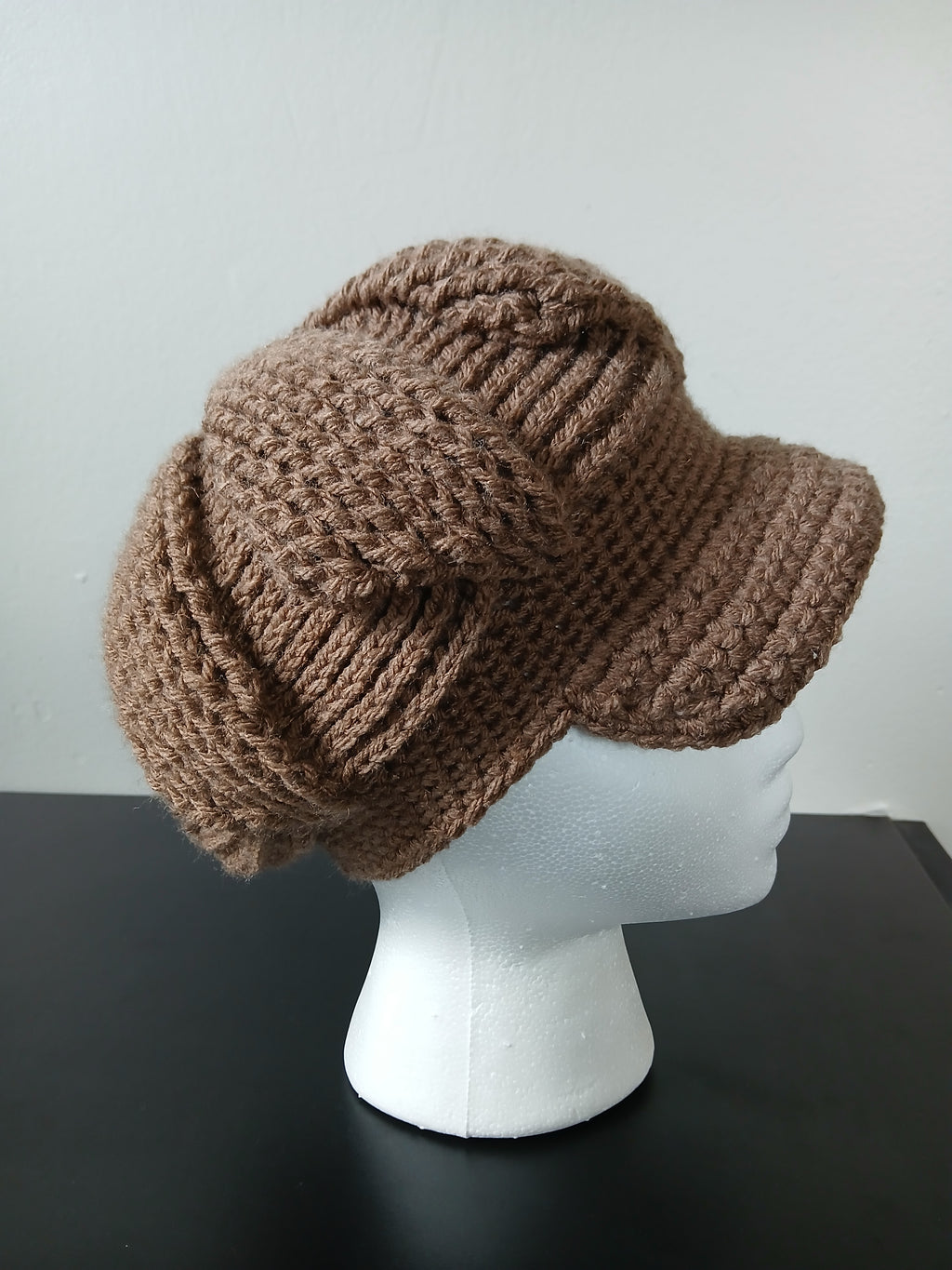 Embossed Newsboy Hat