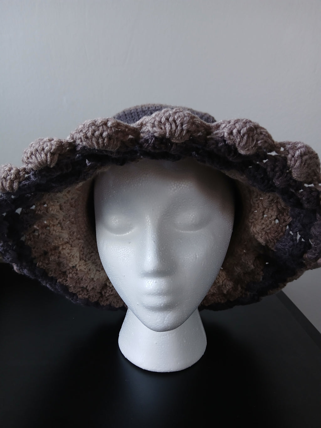 Brown Ombre Sun Hat