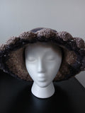 Brown Ombre Sun Hat