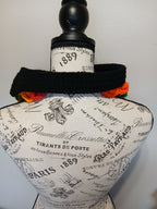 Autumn Crocodile Scale Cowl