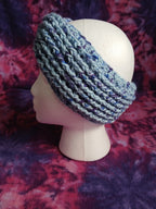 Blue Twist Ear Warmer