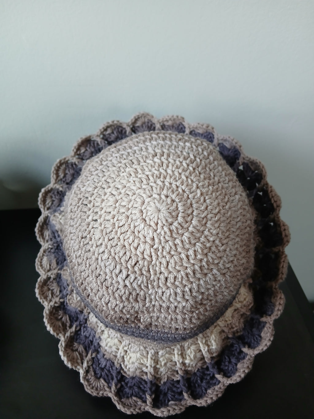 Brown Ombre Sun Hat