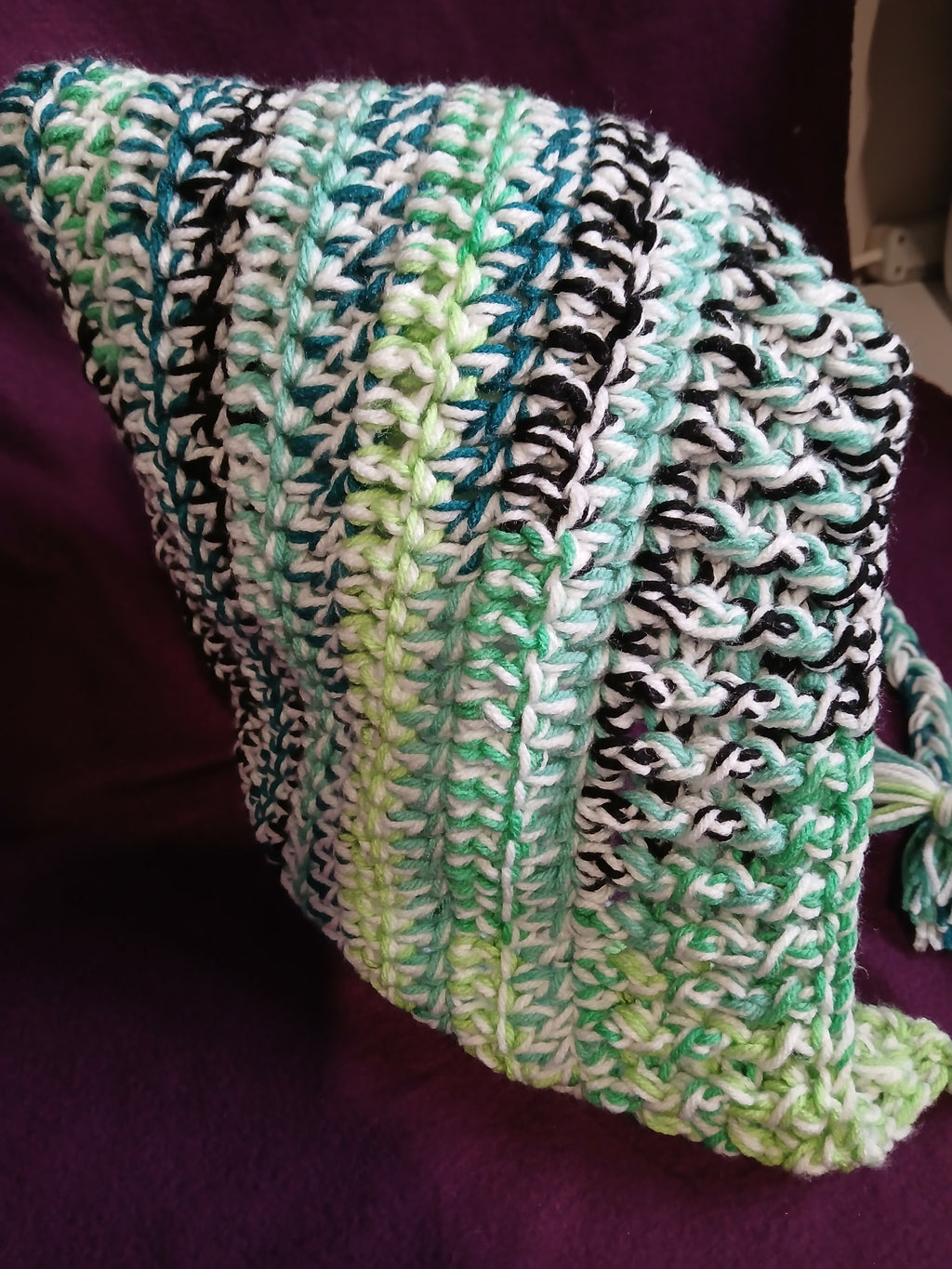 Greens and White Hood