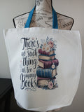 No Such Thing as Too Many Books Tote Bag