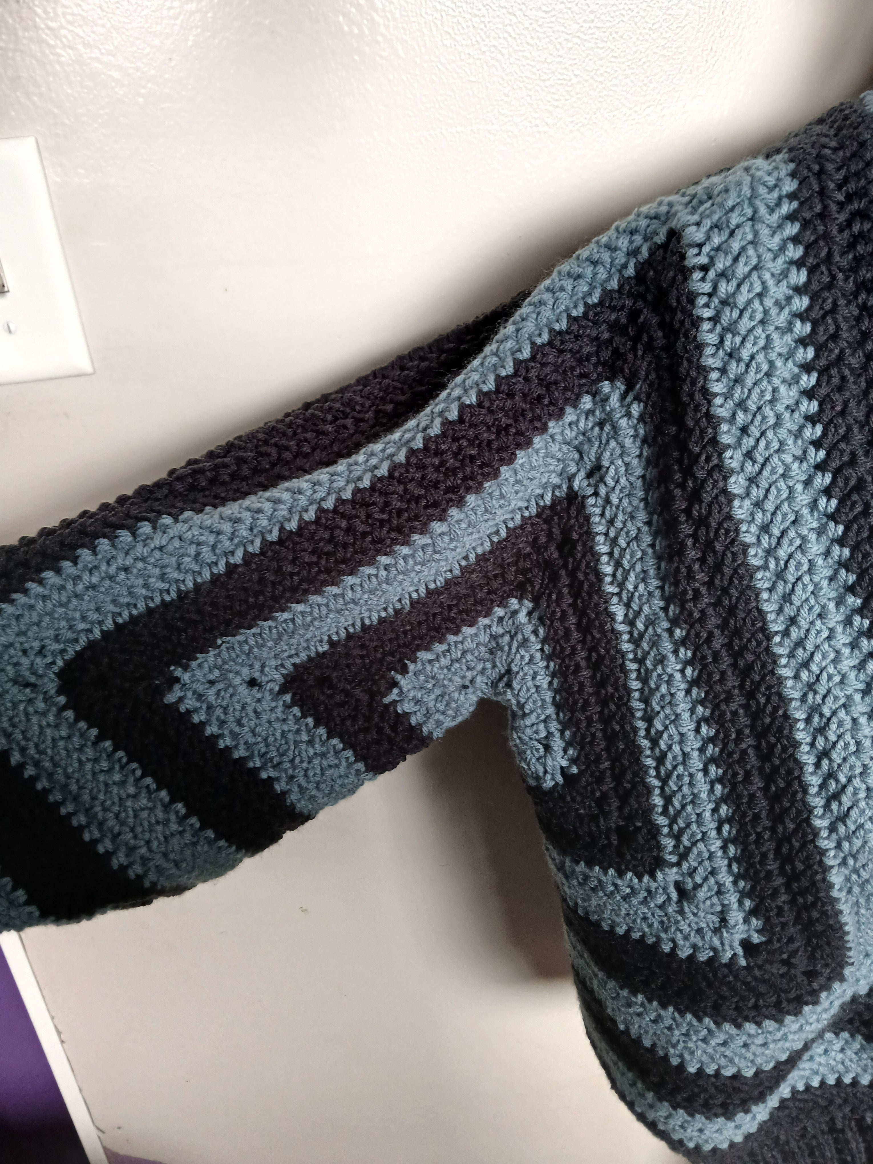 Herringbone Hexagon Cardigan