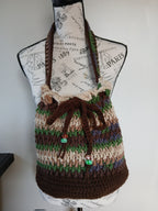 Earth Tones Drawstring Bag