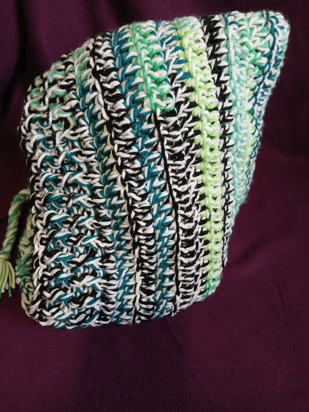 Greens and White Hood