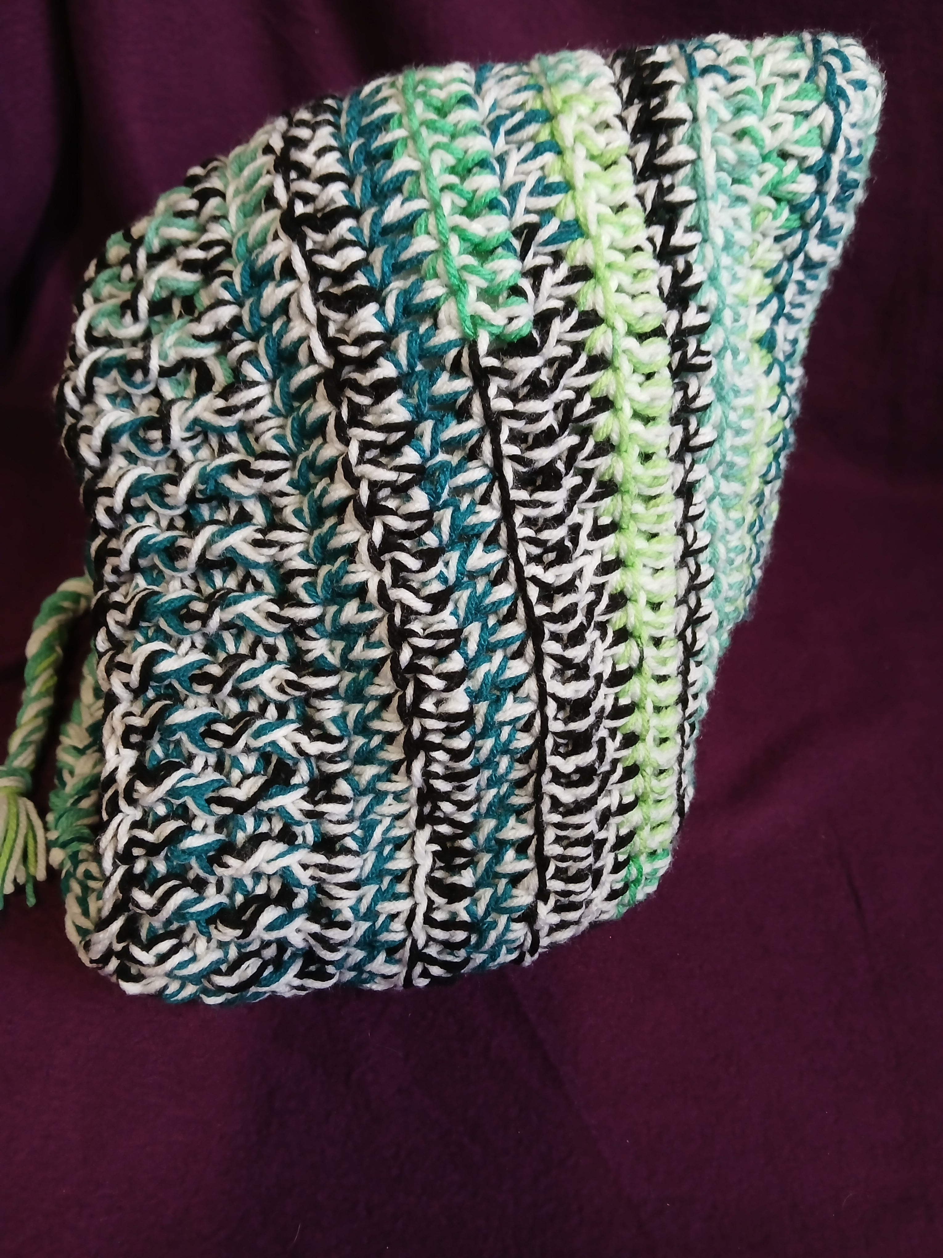 Greens and White Hood