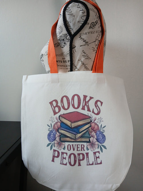 Books Over People Tote Bag