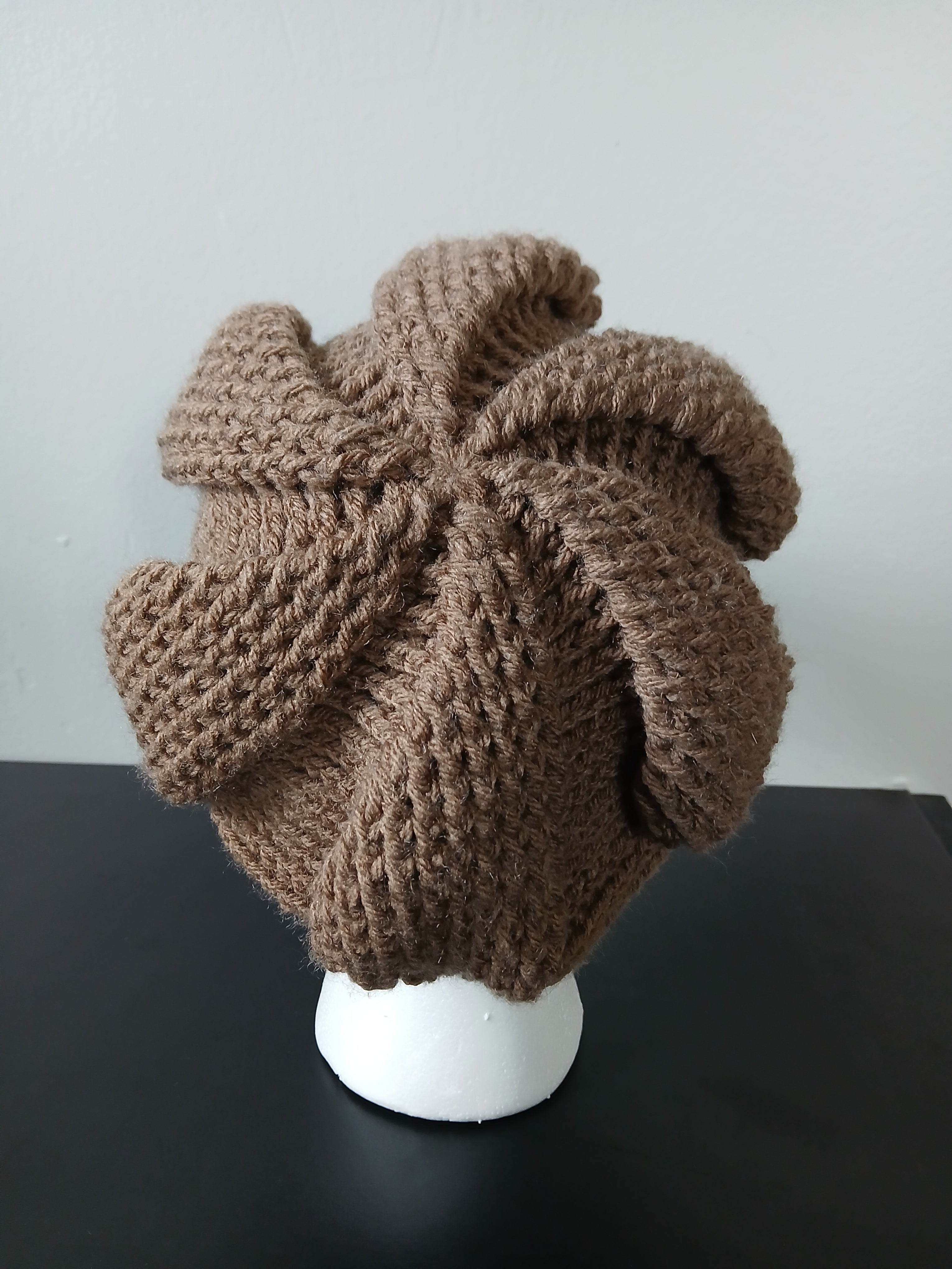 Embossed Newsboy Hat