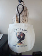 Just a Girl Tote Bag