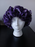 Purple Ruffle Hat