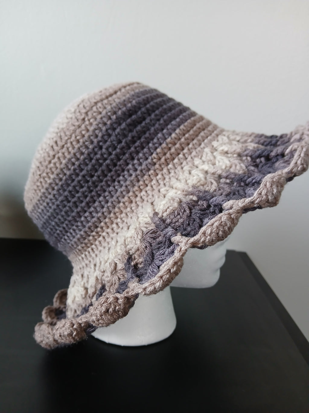 Brown Ombre Sun Hat