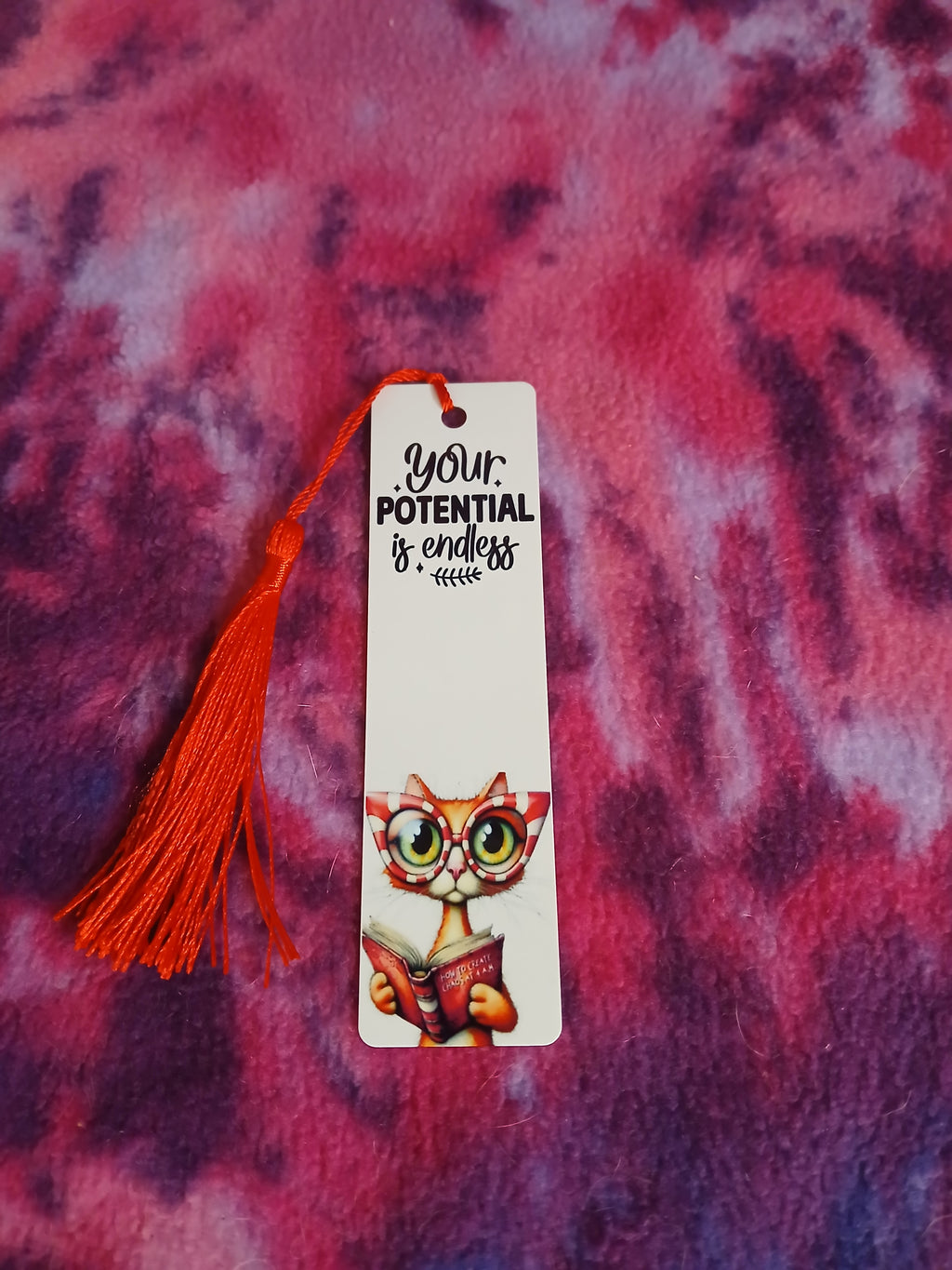 Your Potential is Endless Cat Bookmark