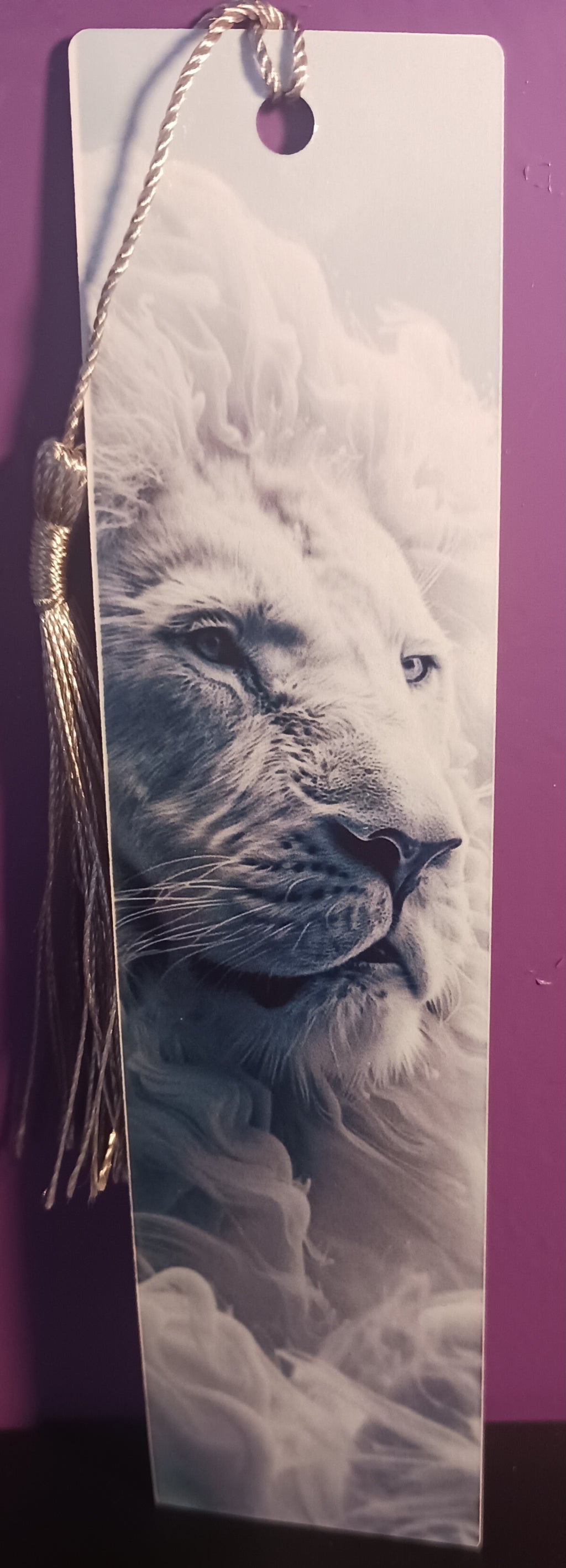 White Lion Bookmark