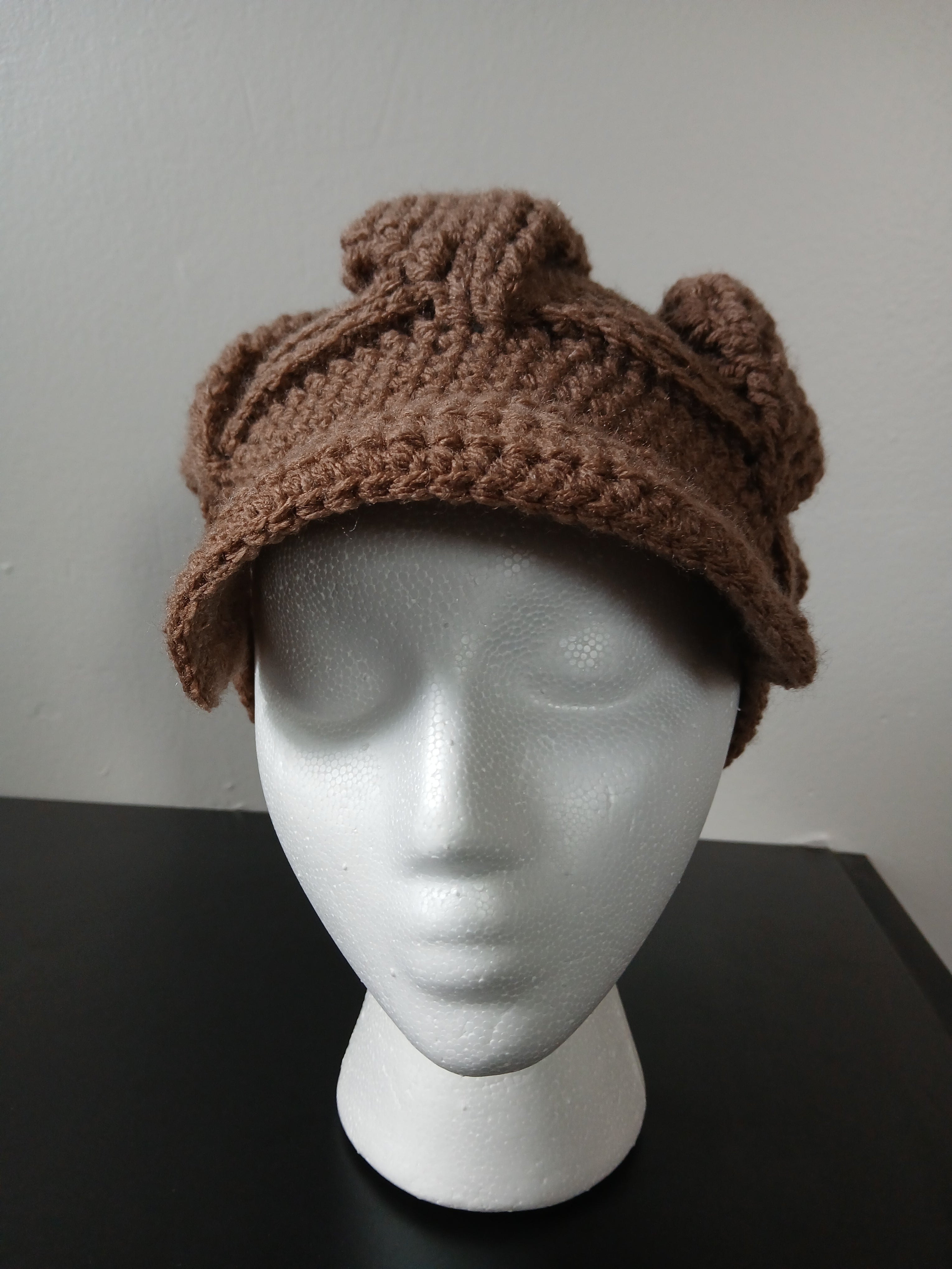Embossed Newsboy Hat