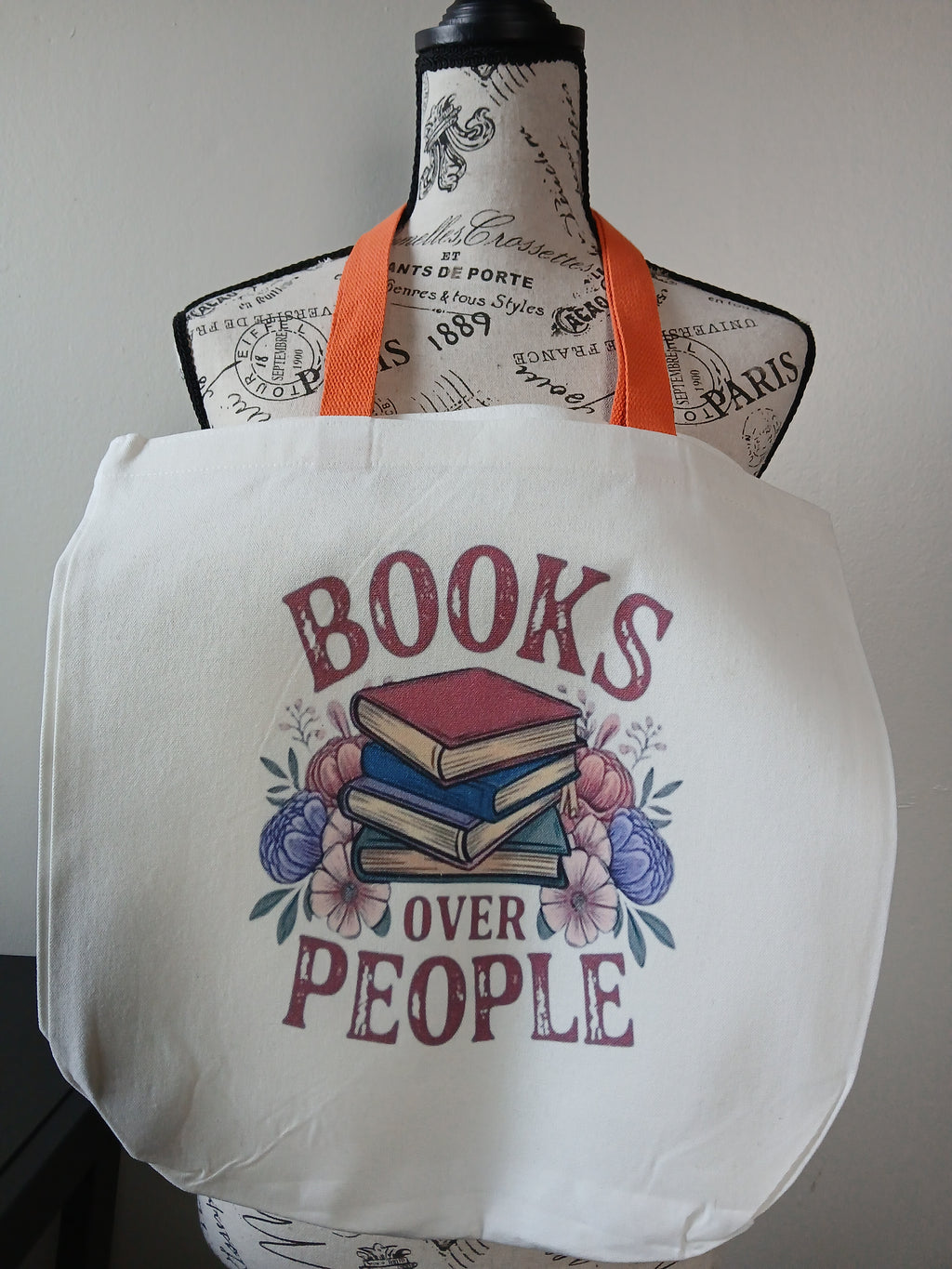 Books Over People Tote Bag