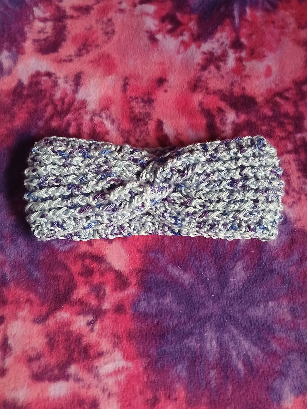 Blue Twist Ear Warmer