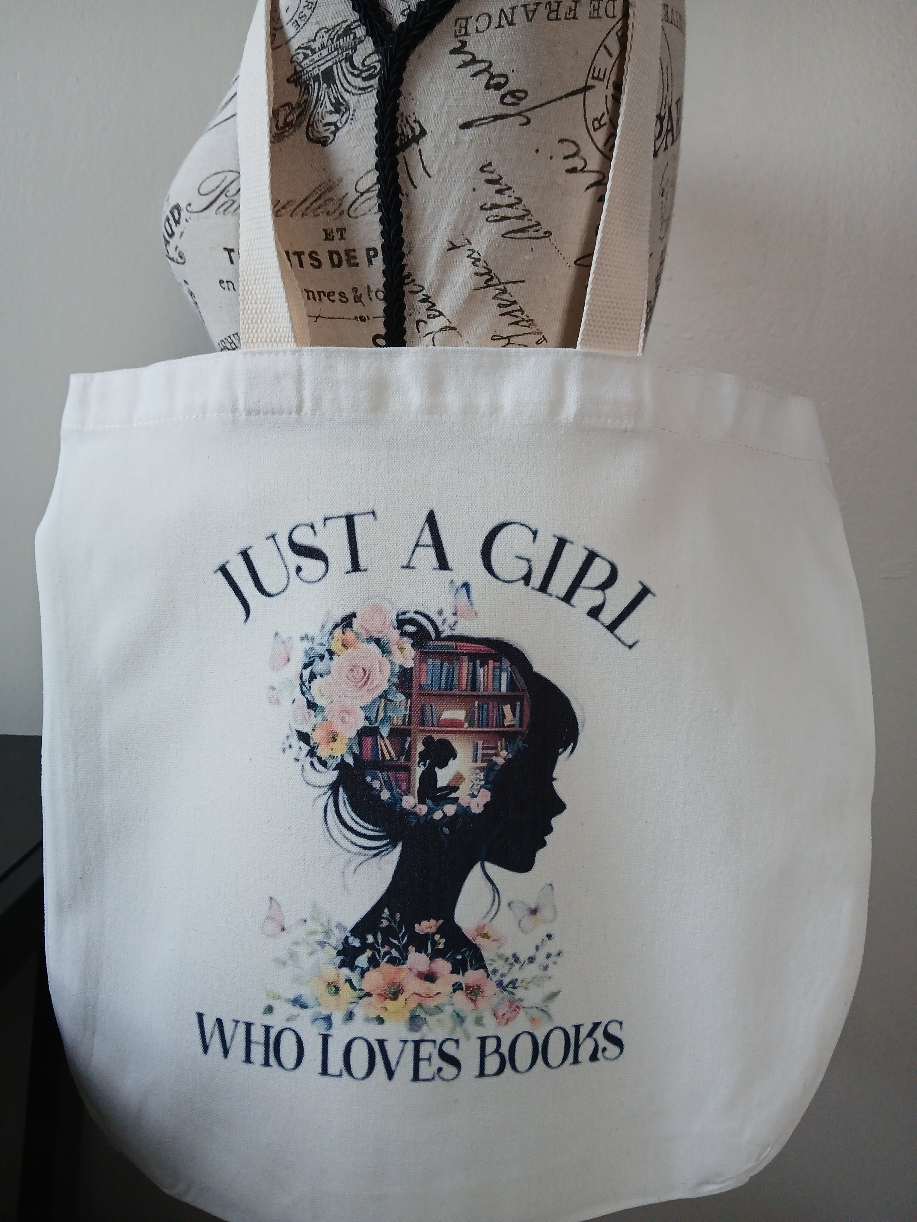 Just a Girl Tote Bag