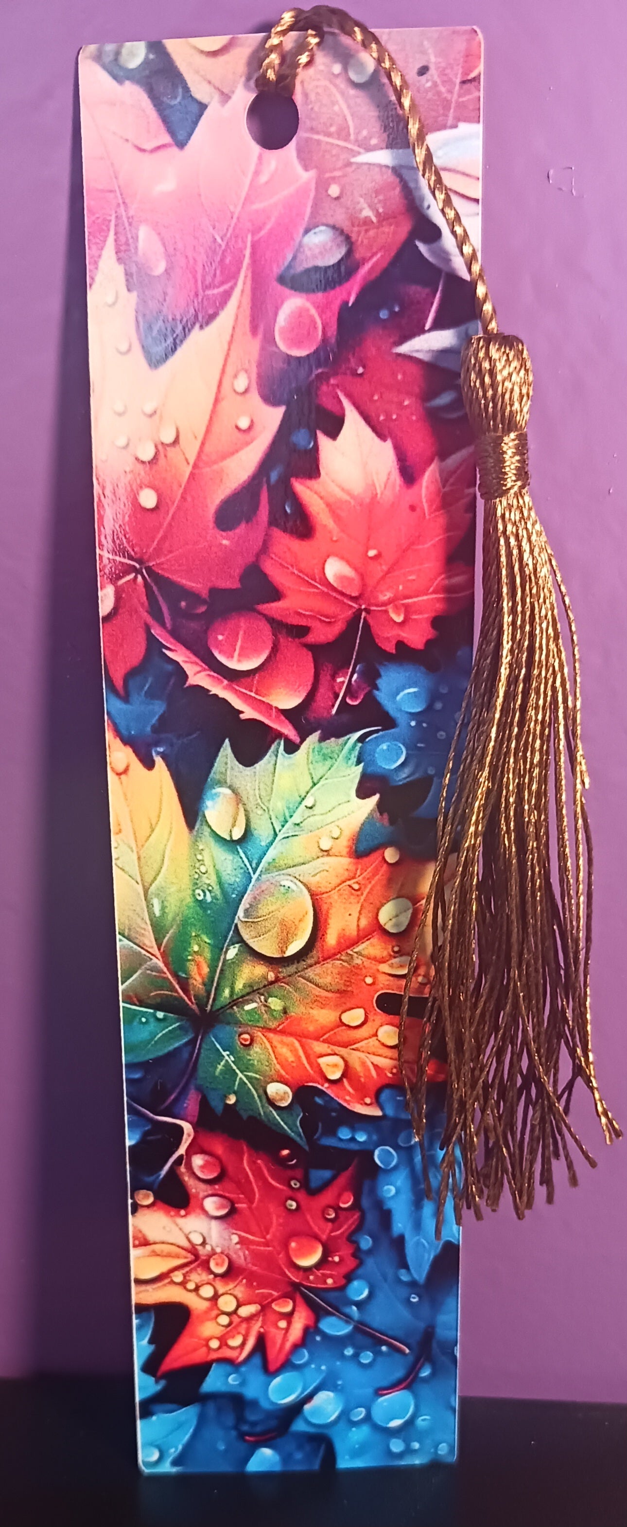 Fall Leaves Bookmark